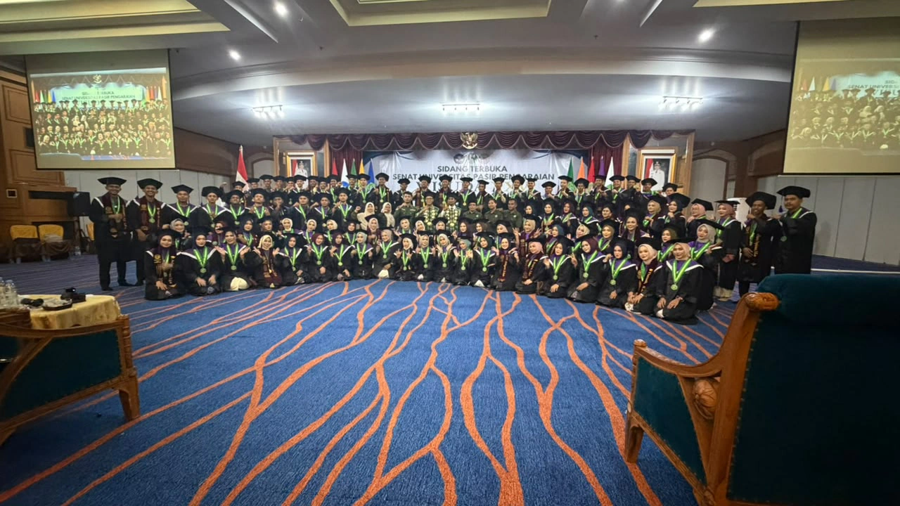 Wisuda ke-XXV Universitas Pasir Pengaraian Hari Kedua Berlangsung Khidmat